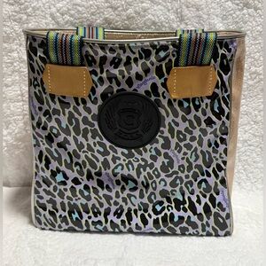 Consuela Dee Dee Classic Size Leopard Print Tote